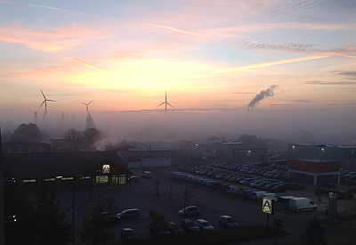 Morgenstimmung in Bremerhaven
